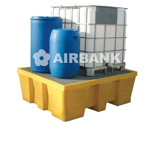 vasche di contenimento in polietilene per fusti e cisternette